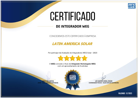 Certificado WEG