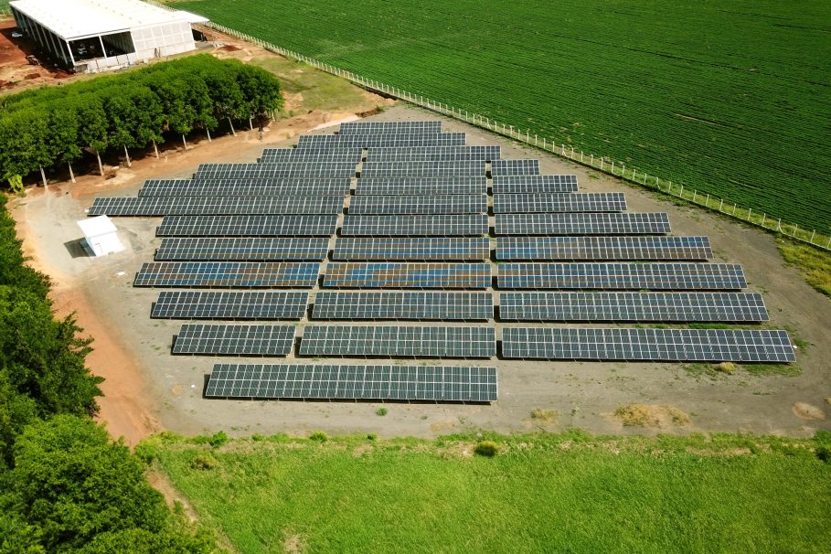 Placas para produção de energia solar